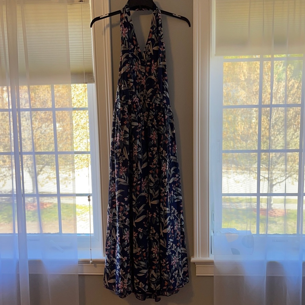 Gal Meets Glam Floral Maxi Dress Sz 10
